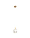 ANDRÓMEDA * COLGANTE 1L - BASE ORO - CRISTAL TRANSPARENT 8941